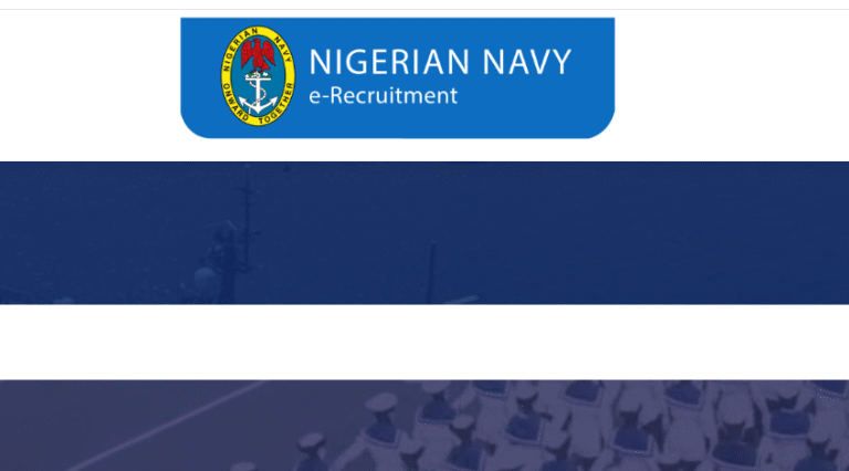 Nigerian Navy Recruitment 2025/2026 Application Form Portal | How to Apply