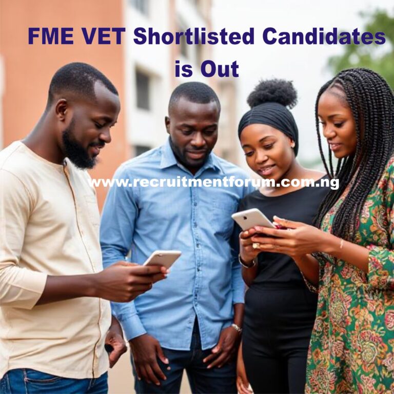 FME TVET Shortlisted Candidates is Out 2025 | PDF Final List