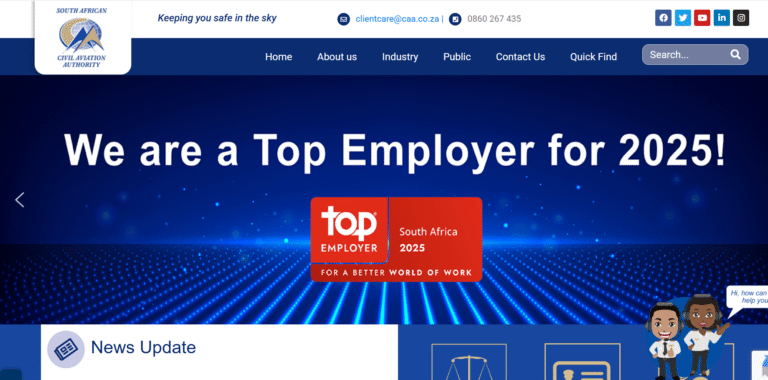 SACAA Recruitment 2025/2026 Application Form Portal