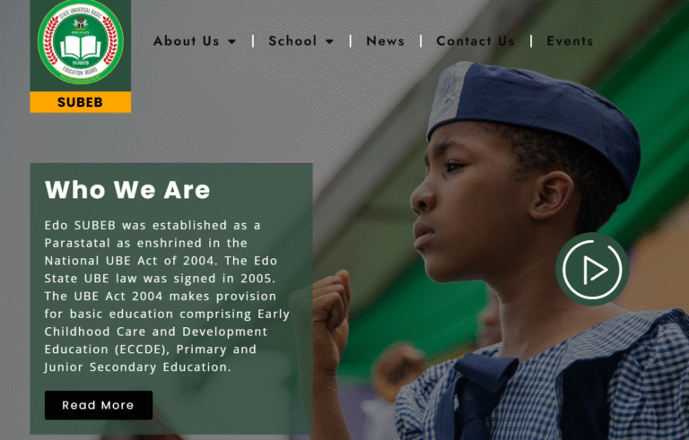 Edo SUBEB Recruitment 2025/2026 Application Form Portal