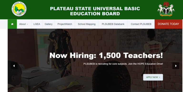 Plateau SUBEB 2025 Final Shortlisted Candidates PDF Download